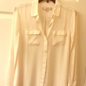 100% Polyester Blouse looks and feels like silk